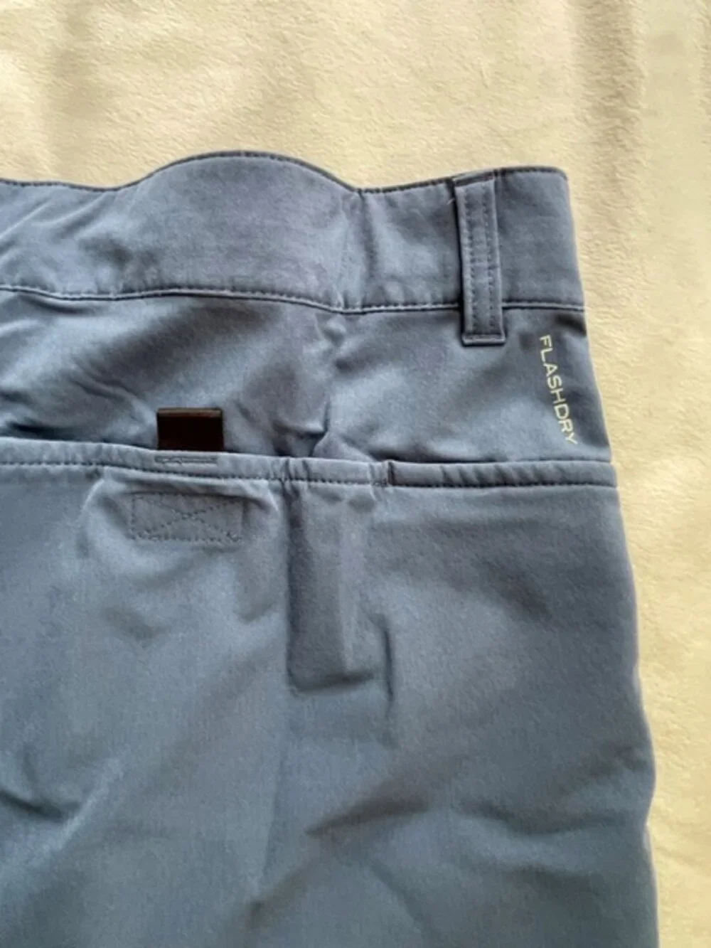The North Face Men's Flashdry Activewear Short Pants, Blue, Size 38